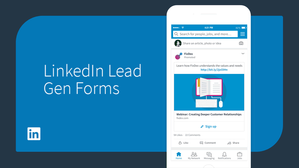 LinkedIn Lead Gen Forms