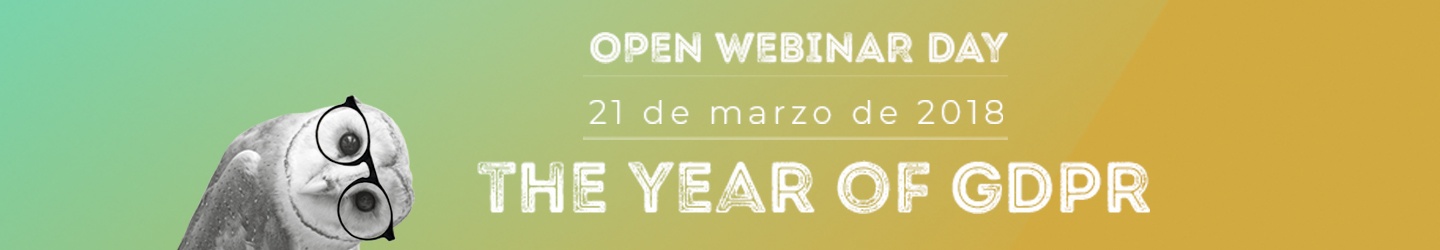 OPEN WEBINAR DAY - GDPR